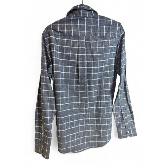 Scotch & Soda Amsterdam Couture Mens Long Sleeve Shirt – Blue Check – Size S NWT - Picture 3 of 3